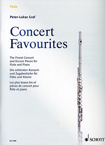 Concert favourites - arrangiert für Querflöte - Klavier [Noten / Sheetmusic] [Gebundene Ausgabe]