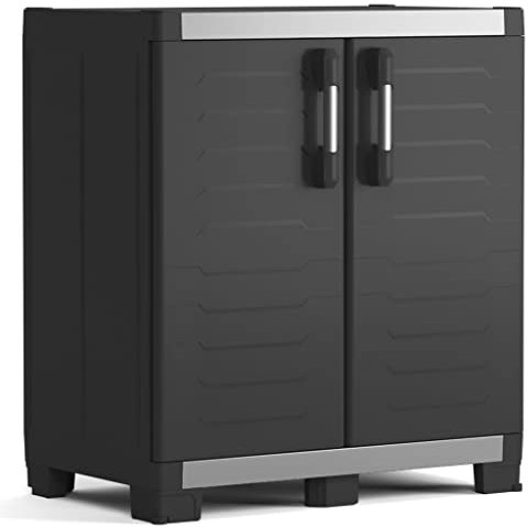 Keter 241544 Armadio, Nero, XL Basso