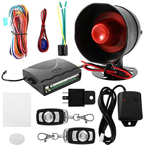 Billarm, 12V Universal Billarmsystem Motorns Tryckknapp Start Stopplås Stöldskydd