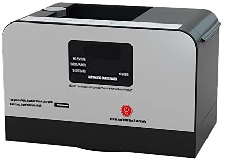 DHliIQQ 1 pcs Portable Poker Concessionnaire Automatique De Cartes Mélangeur Machine Électrique Rotation Pour Blackjack Hold'em Jeux De Cartes Texas