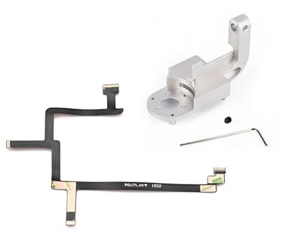 MNCXMOBA Yaw Arm Aluminium Halterung Band Flachkabel for D-JI Phantom 3 Standard P3S SE Drone Kamera Gimbal Reparatur Teile Ersatz(Yaw arm for P3S)