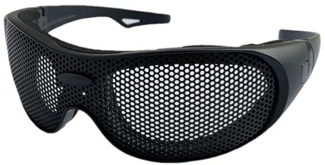 Gafas de trabajo - Gafas de seguridad de malla metálica | Gafas resistentes a la oxidación, gafas de seguridad antivaho portátiles para montar en bicicleta y acampar