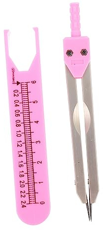 CANIGHT Calipers Ruler Und Messschieber Mit Schutzabdeckung Für Präzise Und Technische Messungen Für Elektrokardiogramm Und Mechanische Markierungen