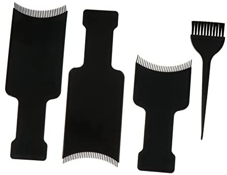 Healeved 4stücke Haarfärbekamm Und Haarfärbepinsel Mit Haarfärbebrett Für Professionelle Haarfärbung Inklusive Haarfärbeset Mit Hochwertigen Haarfärbewerkzeugen
