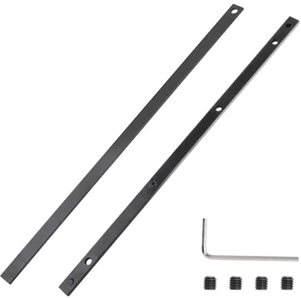 VZU Führungsschienenadapter für Makita P-45777, Vorhangschiene Verbinder Set für Makita Festool Führungsschiene, Schienenverbinder Set für Tauchkreissäge, Inklusive Sechskantschlüssel und Schrauben