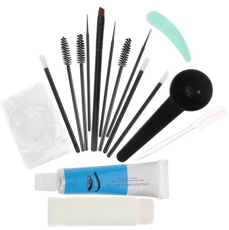 Healeved 1satz Wasserfeste Augenbrauenfarbe Teiliges -kit Für Dunkle Brauen Inklusive Praktischer Werkzeuge Für Einfaches Und Langanhaltendes Make-up