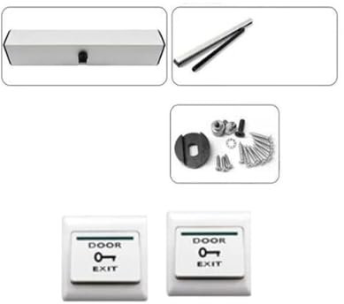 Motore per cancello scorrevole Gli operatori automatici della porta oscillano l'apriporta del cancello del garage scorrevole chiudiporta elettrico con il pulsante di rilascio del sensore Y opzionale(K