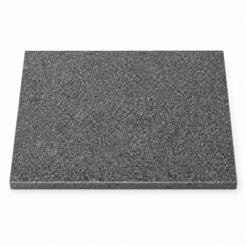 Planche Fromage en Granit Noir 40 x 30 cm – Planche à Découper et Plateau Apéro pour Fromages, Charcuterie et Sushi – Pierre Naturelle Épaisse – Fabriqué en Italie | Kalu Creations