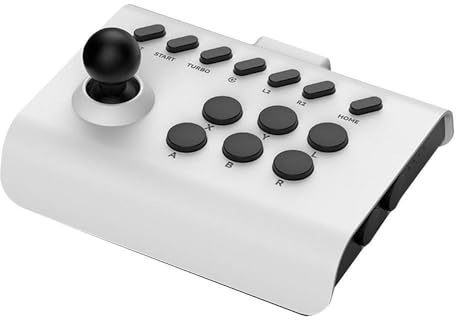 Generico Controllore universale di Joystick per giochi Arcade Per Switch Per PS4 Per il PS3, PC vaso di Pandora finale Per Android Per IOS il cellulare (nero bianco)