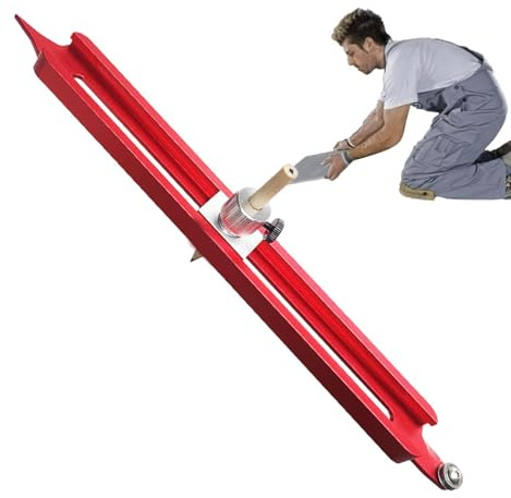 Medidor de perfil preciso, herramienta de medición de trazado de aleación, fácil uso con función de copia de forma, dispositivo de regla de contorno de metal resistente, medidor de taller con estilo v