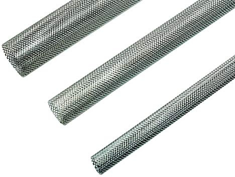 SN-TEC Siebhülsen | Ankerhülsen | Gitterhülsen mit feinem Metallgitter 1000mm (Größenwahl M6 bis M16) (1, 16mm für M10 bis M12)