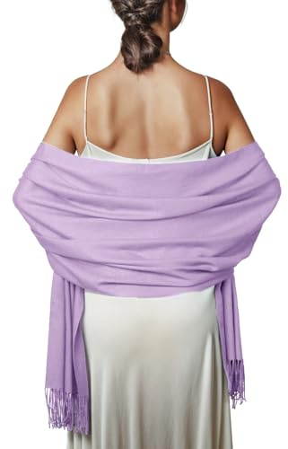 PIOYMEYA Schal Stola Damen Festlich für Abendkleid Pashmina Schals Tücher Winter