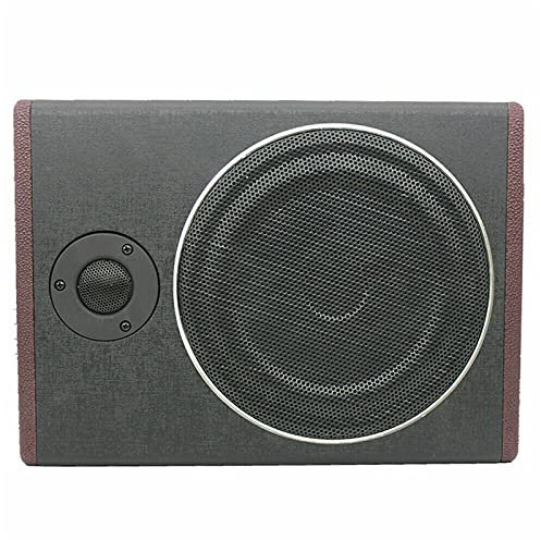 Subwoofer da 8 pollici, 600 W, ultra sottile, per auto, subwoofer attivo, 90 db, spessore 1,4 mm, subwoofer sottile da 68 mm, installato direttamente sotto il sedile del passeggero