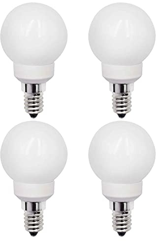 TRIJZHOU 4er Pack 3W E14 LED Glühbirnen Ersetzt 30W Nicht-Dimmbar Warmweiß 3000K 220V 230V 270Lumen G45 Klein Lampe [MEHRWEG]