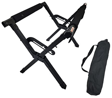 Folding Cooler Stand Frame with Carry Bag | Anti-Slip for Camping, Hiking, BBQ, Cooking, Picnic, Outdoor | Light Weight Foldable Fridge Ice Box Holder