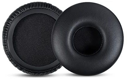 Replacement Ear Pads for Philips Fidelio M1/M1BT/M2BT/M2/M2L/NC1 Headphones, Protein Leather Sponge Earpads Cover Cushions Earmuffs - Black