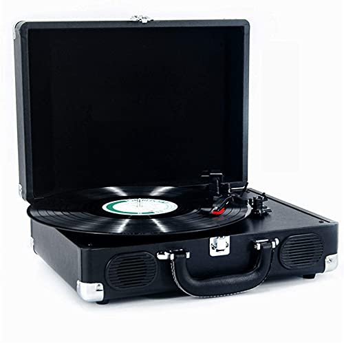 ROLTIN Tourne-Disque Design Valise Vintage pour la décoration de la Maison, Tourne-Disque Vinyle 3 Vitesses Platine W
