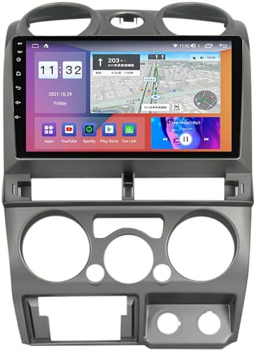 HYNMSM Android 12.0 9'' Lettore video multimediale Autoradio stereo per Isu-zu D-Max 2007-2011, Navigatore satellitare 2 Din Radio Navigazione GPS con 4G 5G Wifi/SWC/DVR/Mirror Link/Carplay/Avviso li