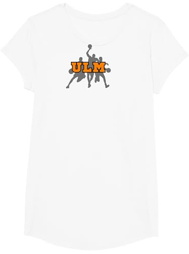 Ulm Basketball Fan Support Schwaben Stadion orange weiss T-Shirt