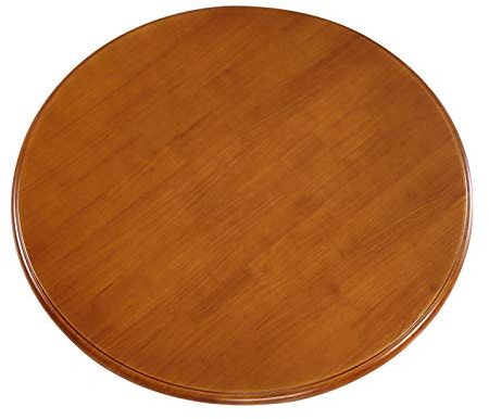 Plateau tournant en bois robuste Ø24 88,9 cm/60 cm/90 cm Roulements silencieux pour table de salle à manger, partage facile des aliments, plateau rotatif de cuisine