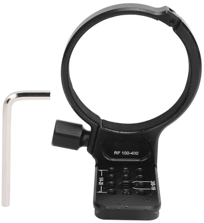 Anneau de Montage pour Trépied pour Objectif RF 100 à 400 Mm F5.6 à 8 is USM, Remplacement du Collier D'objectif D'appareil Photo, Support avec Trou de Vis 1/4 3/8, Port Arca,