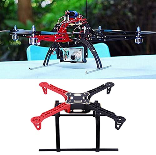 SustVita 33 cm Quadrocopter-Rahmen, FPV-Flugzeug-Drohnenrahmen-Set mit integrierter Leiterplatte und RC-Zubehör für F330