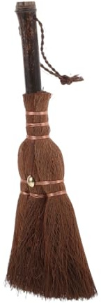 OHPHCALL Scopa da Tavolo da tè Setole Naturali Delicate Design Ergonomico per Pulire Vassoi e Teiere Accessorio Essenziale per Cerimonia del tè Manutenzione della Cucina