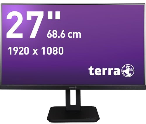 Terra Monitor fotovoltaico LCD 2748 W V3.1 Nero HDMI DisplayPort USB-C GREENLINE Plus VESA Design senza cornice IPS Tecnologia del pannello IPS Materiale permanente Low-Blue-Light