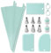Frosting Piping Kit per la cottura - Strumenti professionali per la decorazione della torta | 30 consigli per la glassa, 2 sacchetti da forno in silicone, 2 frizioni, 1 sacchetto per tubazioni