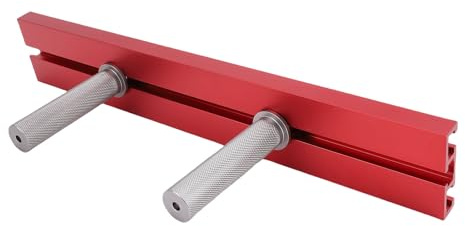 ERYUE Aluminum Alloy Dog Hole Baffle Plate, 20mm Bench Stop Track, Tenon with Precise Diameter, Firm Clamping Force, for Woodworking Planing Stop Board, Workbench Support