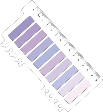 Lot de 200 onglets colorés pour index de pages - Marqueurs adhésifs lumineux - Bandes de texte inscriptibles - Adhésif durable - Notes d'amélioration de la lecture pour étudiants, enseignants, cahiers