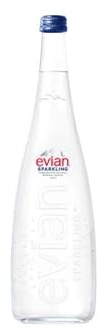 Eau Gazeuse en Bouteille en Verre, 75 cl, Pack de 24 Bouteilles de Luxe, 2 Caisses de 12