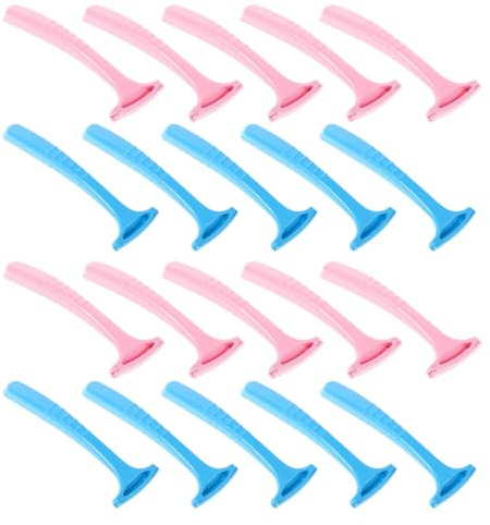 VILLCASE Limes à Pieds Exfoliantes et Grattoirs à Callosités 20 Pièces Format Compact pour Pédicure Professionnelle Usage Domestique Bleu et Rose