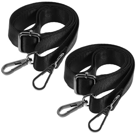 HAKIDZEL in Schwarz für Pferdedecken 2 Stück Verstellbare Elastische Beinschlaufen aus Nylon mit Komfortablem Sitz und Schnellem Verschluss