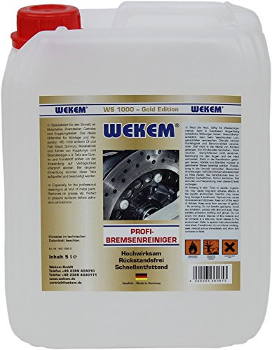 WEKEM Detergente professionale per freni, tanica da 5 litri