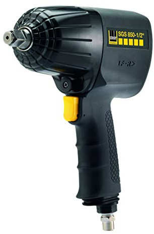 SCHNEIDER SGS 850 Schlagschrauber mit Twin-Hammer Schlagwerk, 7000 U/min, 815 Nm Drehmoment, Ergonomisches Design, für Professionelle Kfz-Werkstätten und Reifendienste