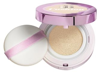 L'Oréal Paris natürliches Make Up Nude Magique Cushion, 01 Porcelain - ultra-sanftes Liquid Make Up für einen strahlend frischen Look - mit LSF 29, 1er Pack (1 x 15 g)