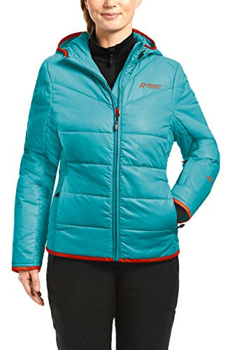 maier Sports Damen Steppjacke Stoneham, Peacock Blue, 34, 219010