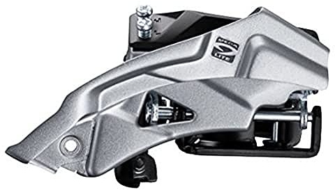 Shimano Unisex – Erwachsene Dual Pull Umwerfer, Schwarz, One Size
