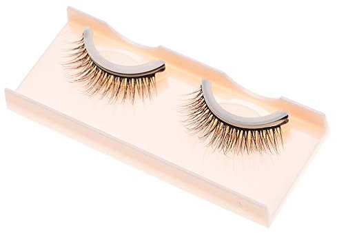2 Paare 3D Künstliche Falsche Wimpern Selbstklebend Kein Klebstoff Erforderlich Weich Natürliche Wimpernverlängerung Handgemacht Einfach Anzuwenden Frische Optik