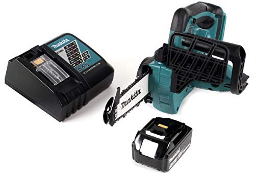 Makita DUC 122 RT1 - Motosierra de batería de iones de litio (18 V, batería BL1850 de 5,0 Ah, cargador DC18RC)