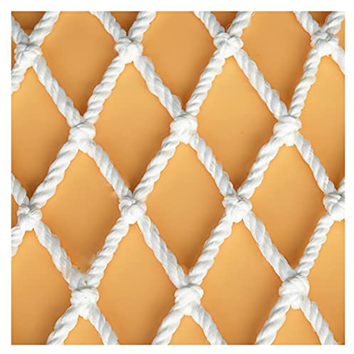 ALGWXQ Child Safety Net, Home Railing Stairs Safety Netting, Dog Cat Net for Homeuse School Amusement Park, Customizable Color : 3cm mesh, Size : 6x6m(20x20ft)