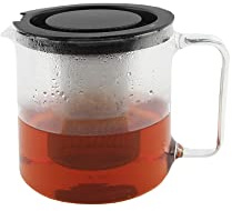 Bredemeijer Teekanne Emma 1,3L mit Edelstahlfilter Transparant
