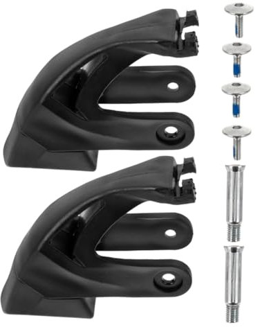 KOMBIUDA 2sätze Inline-skates-bremsbelag Tragbarer Skate-stopper Rollschuh-bremsblock Verschleißfeste Bremsklötze Universeller Langlebiger Rollschuh-bremsstopper