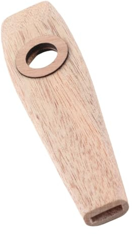 Kazoo-Flöte, Tragbares Kazoo-Flöteninstrument aus Ahornholz mit Membran Zum Spielen