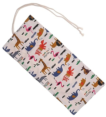 Uonlytech Aufrollbare Stifttasche Aus Segeltuch Bleistift-roll-up-wrap Tragbare Stiftverpackung Bleistift-Aufbewahrungstasche Stifterolle Für Bleistifte Praktisches Stifteetui Zum