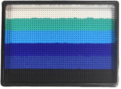 Palette Per Pittura Viso | Kit Trucco Viso | Trucco ad 6 Colori per Concerti Carnevale Matrimoni Compleanni Feste Bambini Natale Cosplay e Teatro Adulti