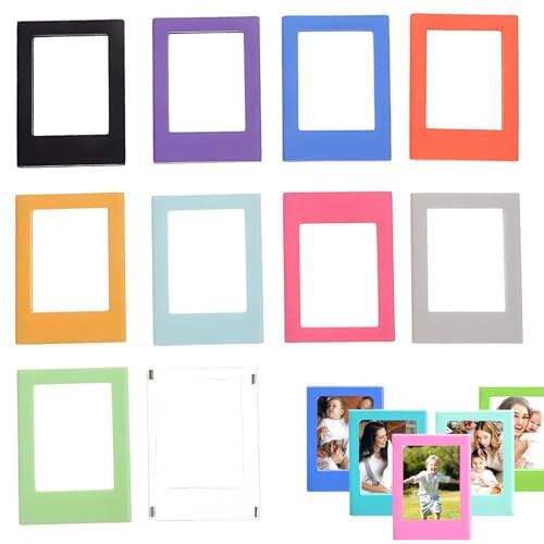 LACHT 10 cornici magnetiche, magnetiche frigo,gadget personalizzati,8,8 x 65 cm, regalo personalizzato, regali per gli ospiti per compleanni, matrimoni, battesimi, Natale e altro
