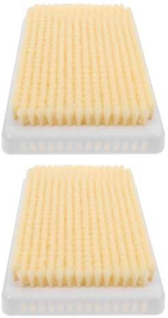 VICASKY 2pièces Brosse de Douche Murale pour Dos Exfoliante Corporelle pour Bain et Spa Lot Fixation Facile et Nettoyage Simple