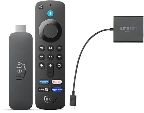 Amazon Fire TV Stick 4K Select + Amazon Ethernet Adapter